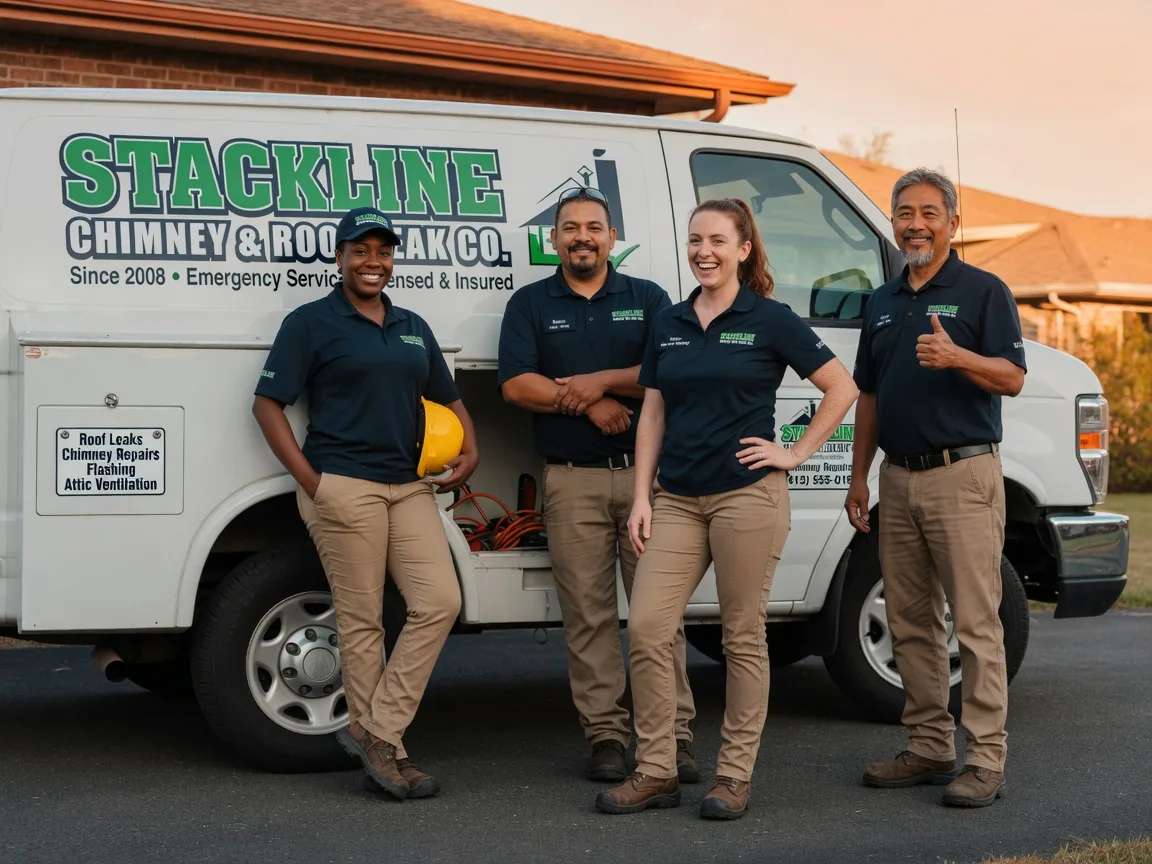 Chimney flashing repair company in Ridgeway, NC